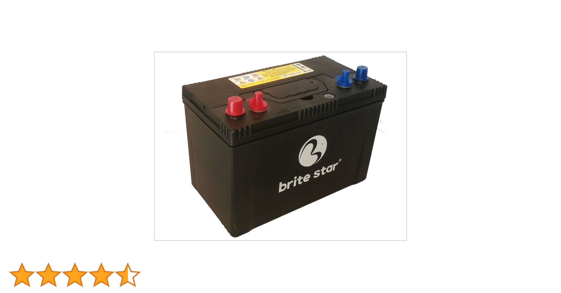 新車外し Brite Starディープサイクルバッテリー SMF 27MS730 Amazon.co.jp: Brite Star ブライトスター ディープサイクル